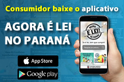 Consumidor baixe o aplicativo Agora é Lei